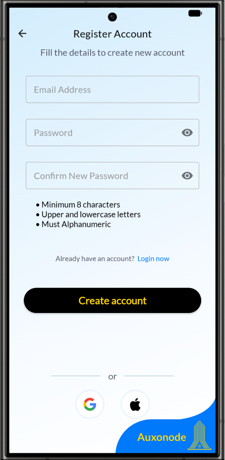 Auxonode Android screenshot 2