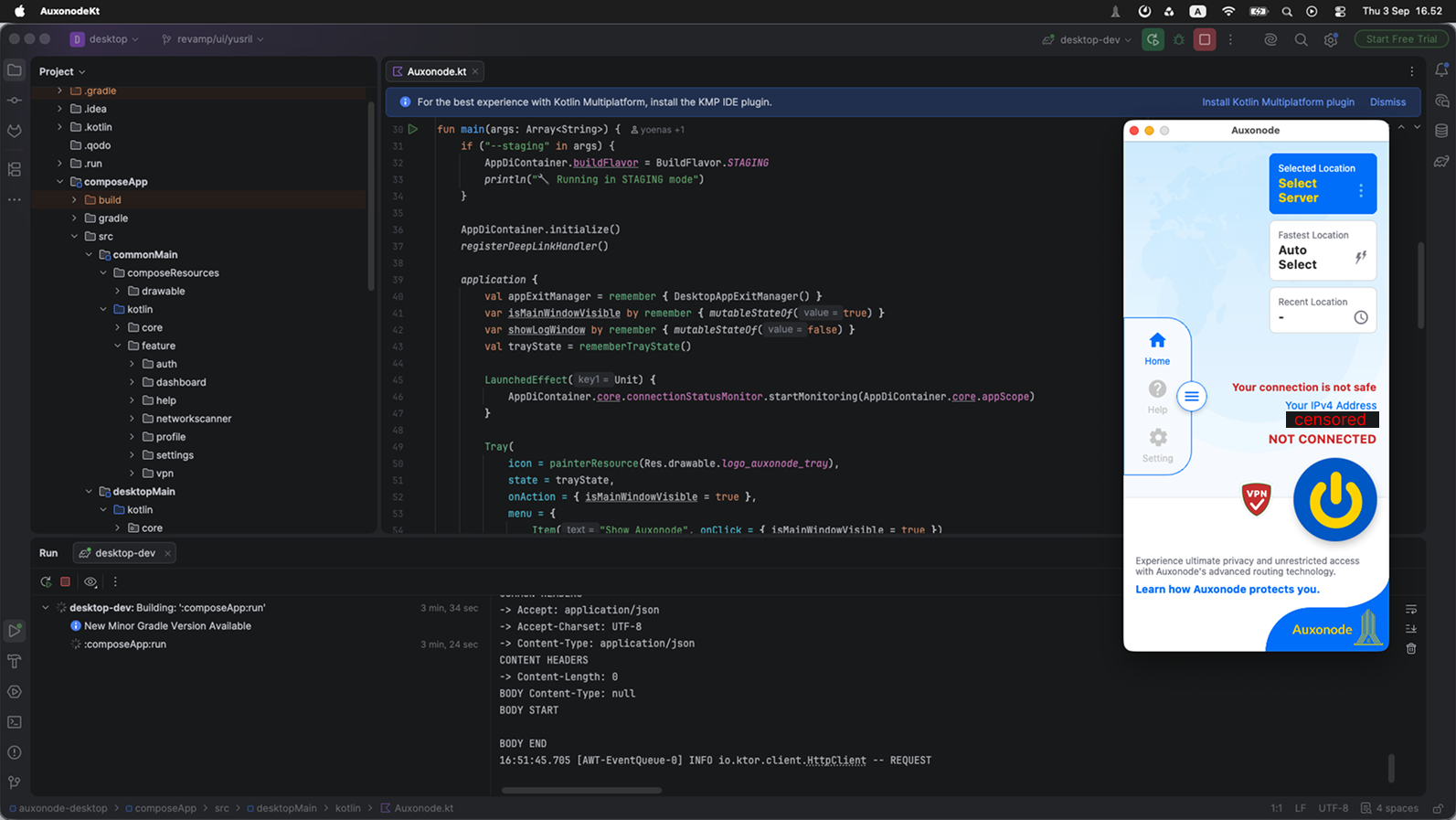 Auxonode Desktop screenshot 3